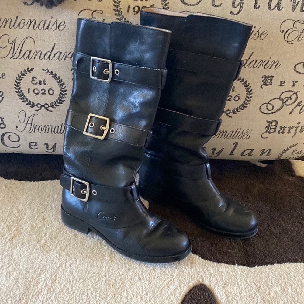 Coach Leather boots